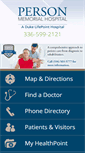 Mobile Screenshot of personhospital.com